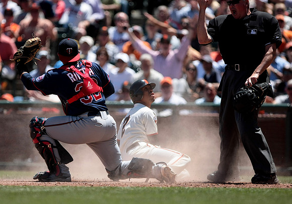 MLB: JUN 23 Minnesota Twins at San Francisco Giants