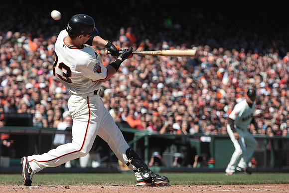 MLB: APR 24 Braves at Giants