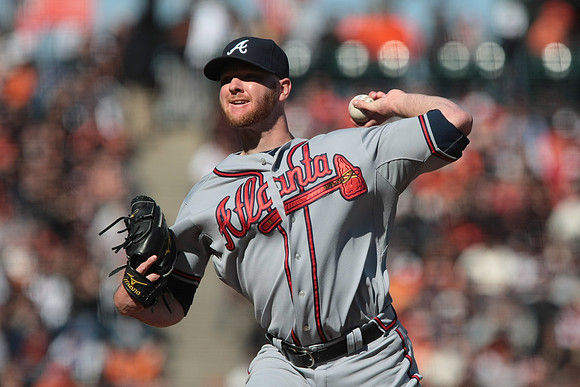 MLB: APR 24 Braves at Giants