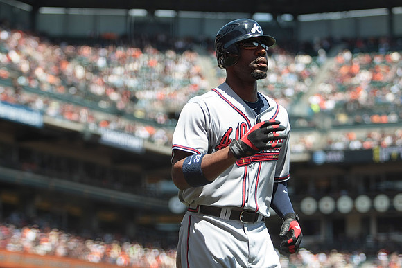 MLB: APR 24 Braves at Giants