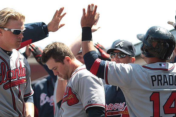 MLB: APR 24 Braves at Giants
