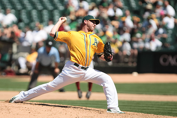 MLB: Arizona Diamondbacks at Oakland Athletics