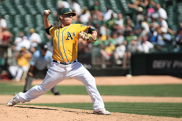 MLB: Arizona Diamondbacks at Oakland Athletics