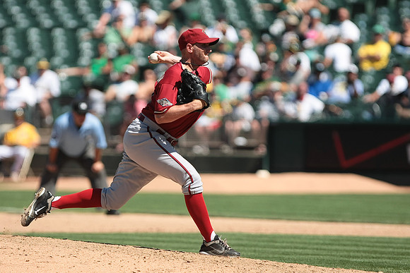 MLB: Arizona Diamondbacks at Oakland Athletics