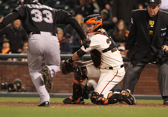 MLB: MAY 25 Marlins at Giants