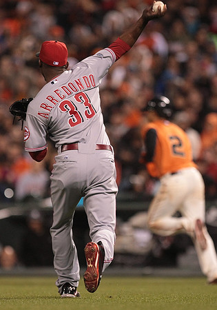 MLB: JUN 10 Cincinnati Reds at San Francisco Giants