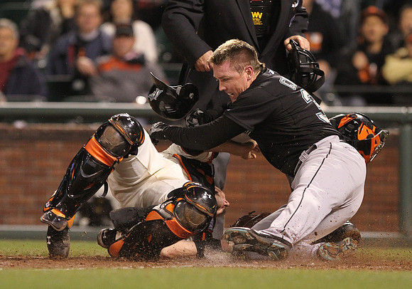 MLB: MAY 25 Marlins at Giants