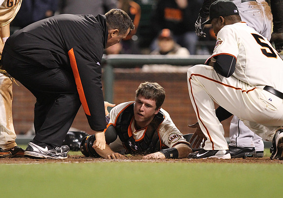 MLB: MAY 25 Marlins at Giants