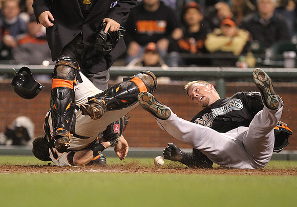 MLB: MAY 25 Marlins at Giants