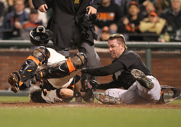 MLB: MAY 25 Marlins at Giants
