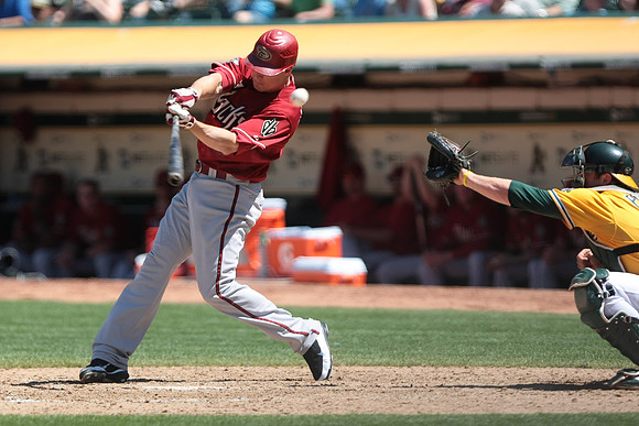 MLB: Arizona Diamondbacks at Oakland Athletics