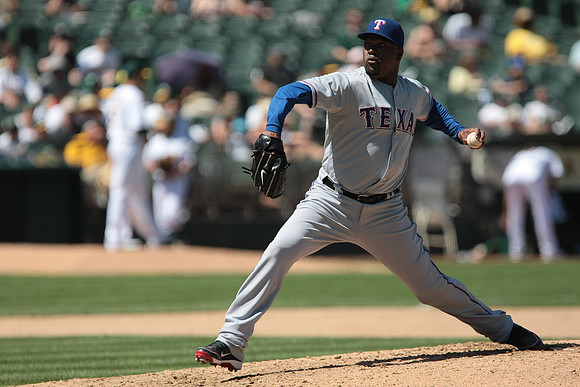 MLB: Texas Rangers at Oakland Athletics