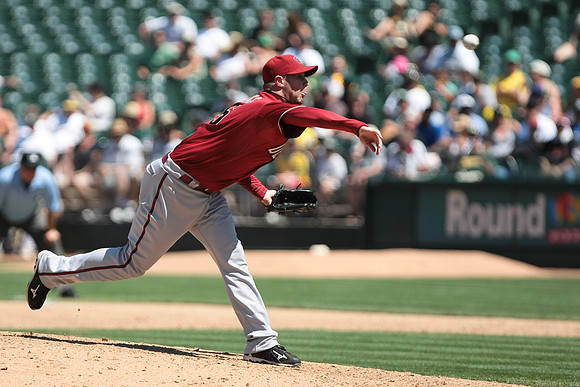 MLB: Arizona Diamondbacks at Oakland Athletics