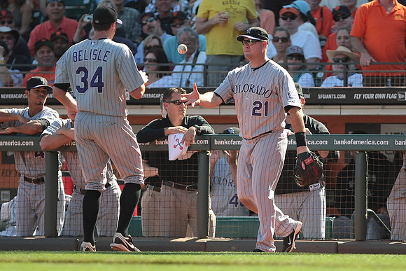 MLB: Colorado Rockies at San Francisco Giants