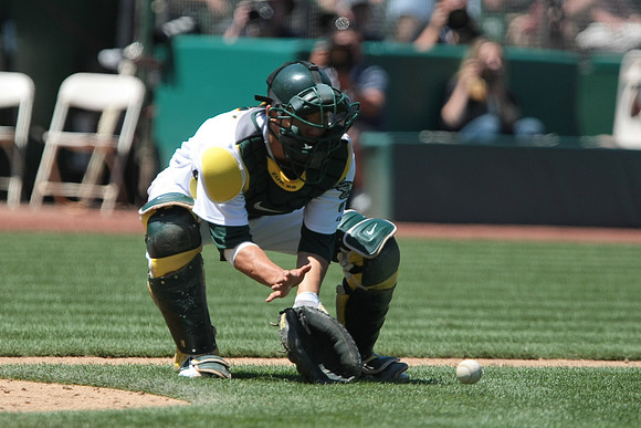 MLB: Texas Rangers at Oakland Athletics