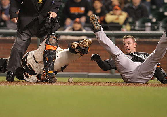 MLB: MAY 25 Marlins at Giants