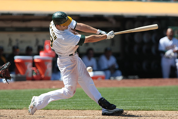 MLB: Texas Rangers at Oakland Athletics