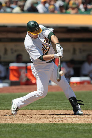 MLB: Texas Rangers at Oakland Athletics