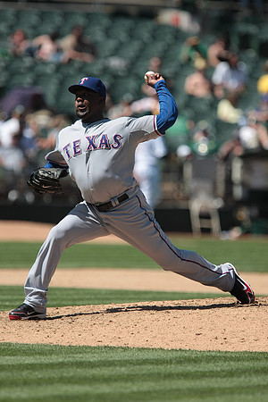 MLB: Texas Rangers at Oakland Athletics
