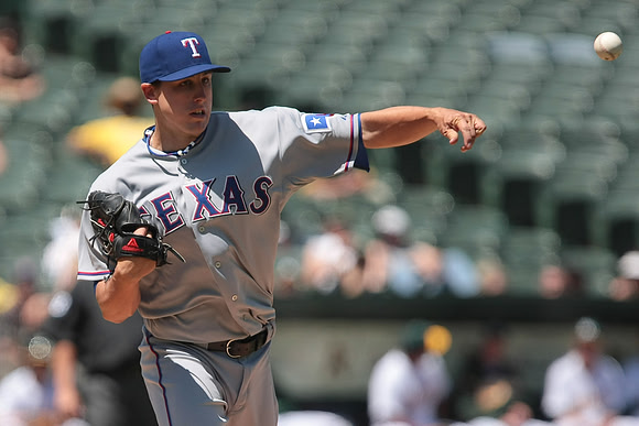 MLB: Texas Rangers at Oakland Athletics