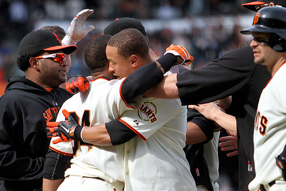 MLB: Oakland Athletics at San Francisco Giants
