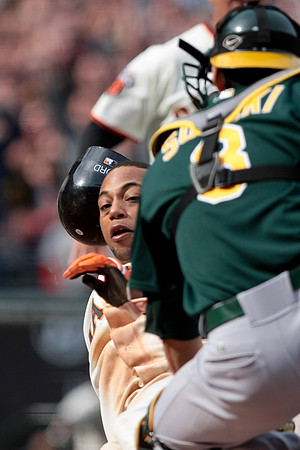 MLB: Oakland Athletics at San Francisco Giants