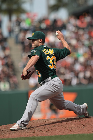 MLB: Oakland Athletics at San Francisco Giants