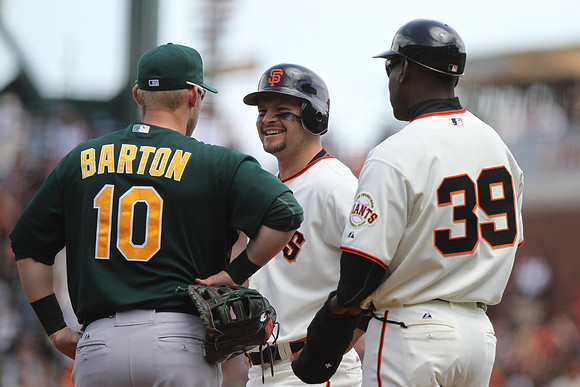 MLB: Oakland Athletics at San Francisco Giants