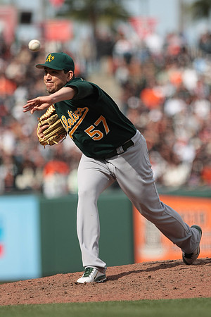 MLB: Oakland Athletics at San Francisco Giants