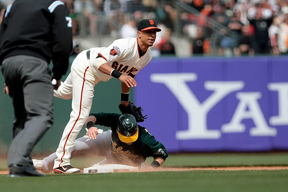MLB: Oakland Athletics at San Francisco Giants