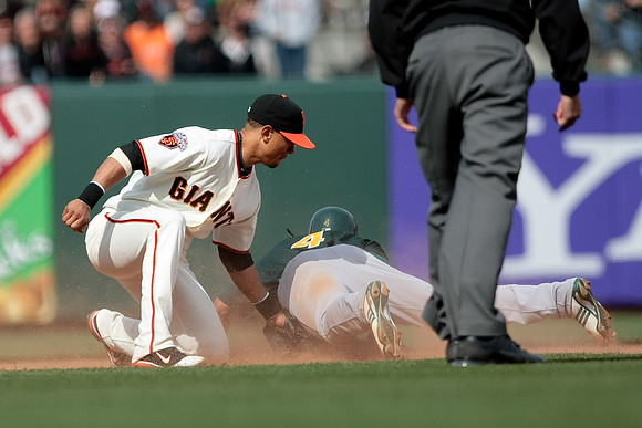 MLB: Oakland Athletics at San Francisco Giants