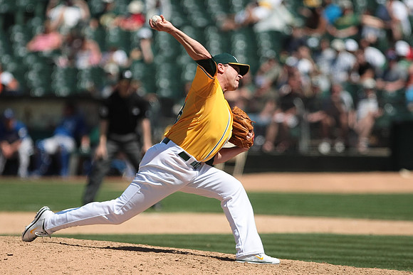 MLB: Kansas City Royals at Oakland Athletics