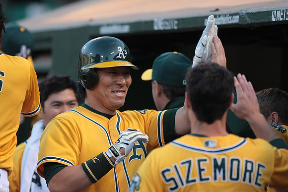 MLB: San Francisco Giants at Oakland Athletics