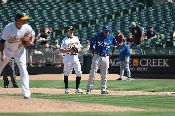 MLB: Kansas City Royals at Oakland Athletics
