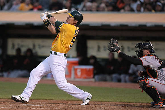 MLB: San Francisco Giants at Oakland Athletics