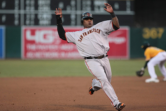MLB: San Francisco Giants at Oakland Athletics