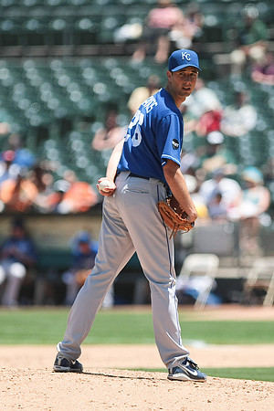 MLB: Kansas City Royals at Oakland Athletics