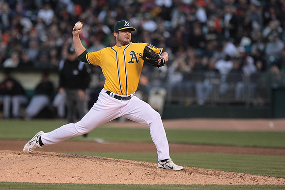 MLB: San Francisco Giants at Oakland Athletics