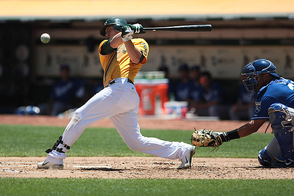 MLB: Kansas City Royals at Oakland Athletics