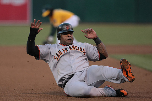 MLB: San Francisco Giants at Oakland Athletics