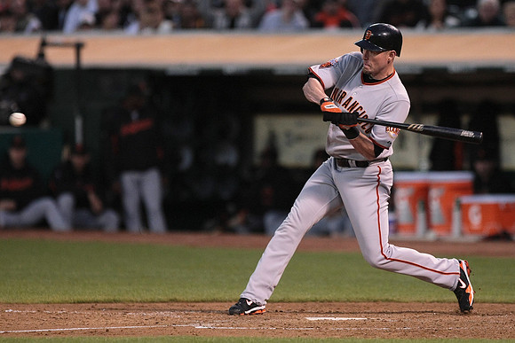 MLB: San Francisco Giants at Oakland Athletics