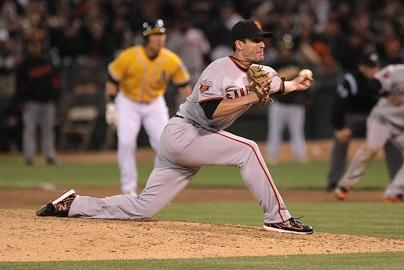 MLB: San Francisco Giants at Oakland Athletics
