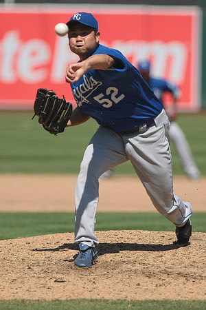 MLB: Kansas City Royals at Oakland Athletics