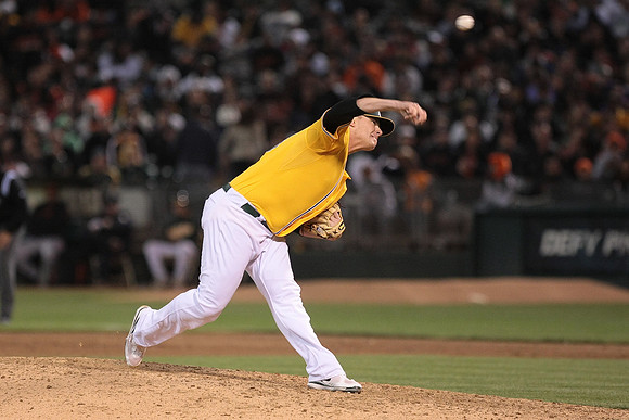 MLB: San Francisco Giants at Oakland Athletics