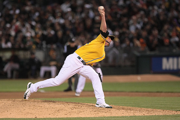 MLB: San Francisco Giants at Oakland Athletics