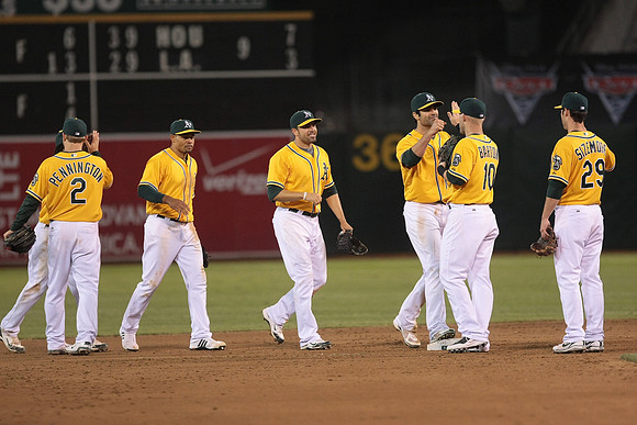 MLB: San Francisco Giants at Oakland Athletics