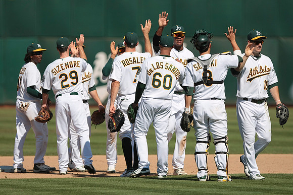 MLB: Kansas City Royals at Oakland Athletics