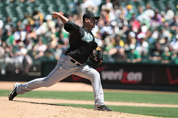 MLB: Florida Marlins at Oakland Athletics