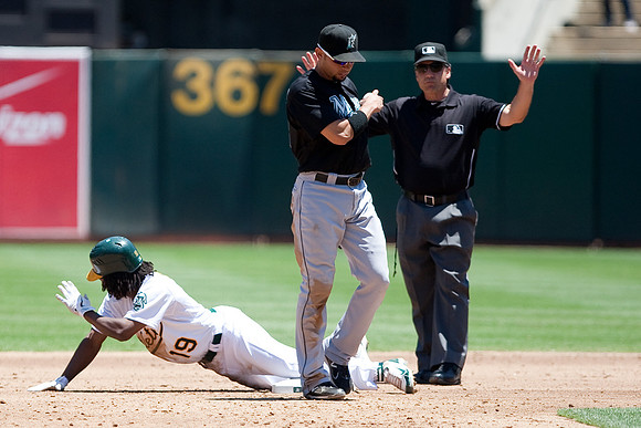 MLB: Florida Marlins at Oakland Athletics