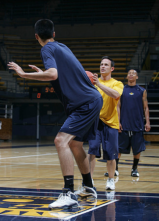 Cal Men's Basketball Practice